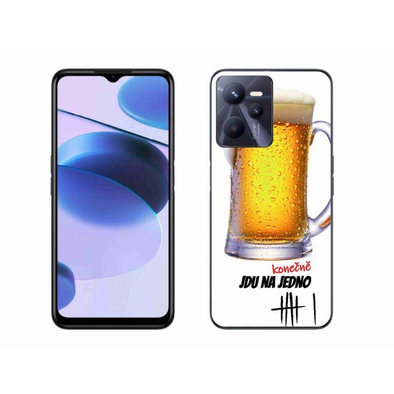 Gélburkolat mmCase a Realme C35-hez - Megyek az egyikhez