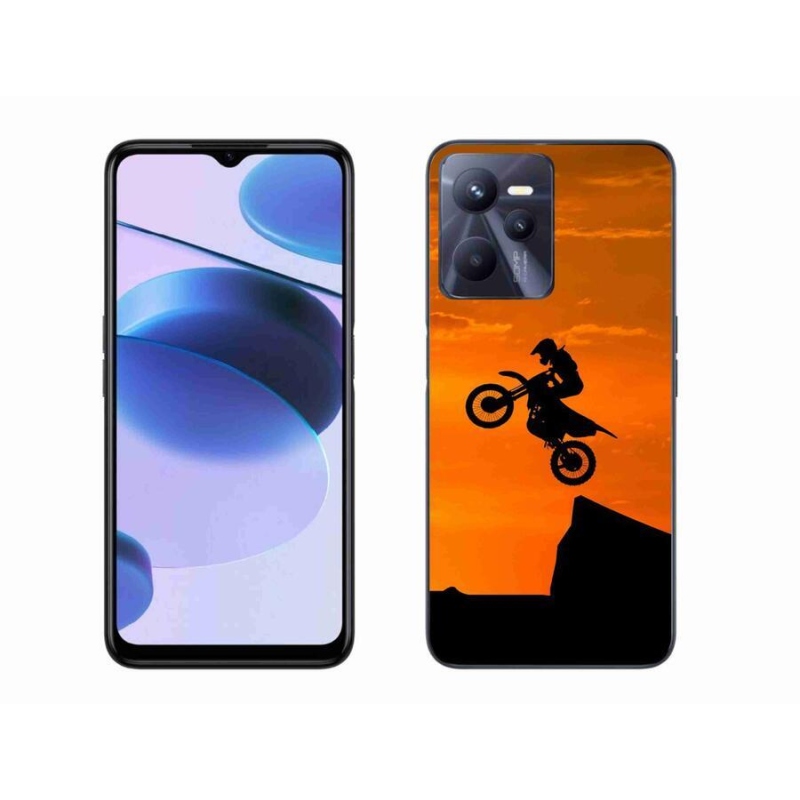 Gél borítás mmCase a Realme C35 készülékhez - motocross