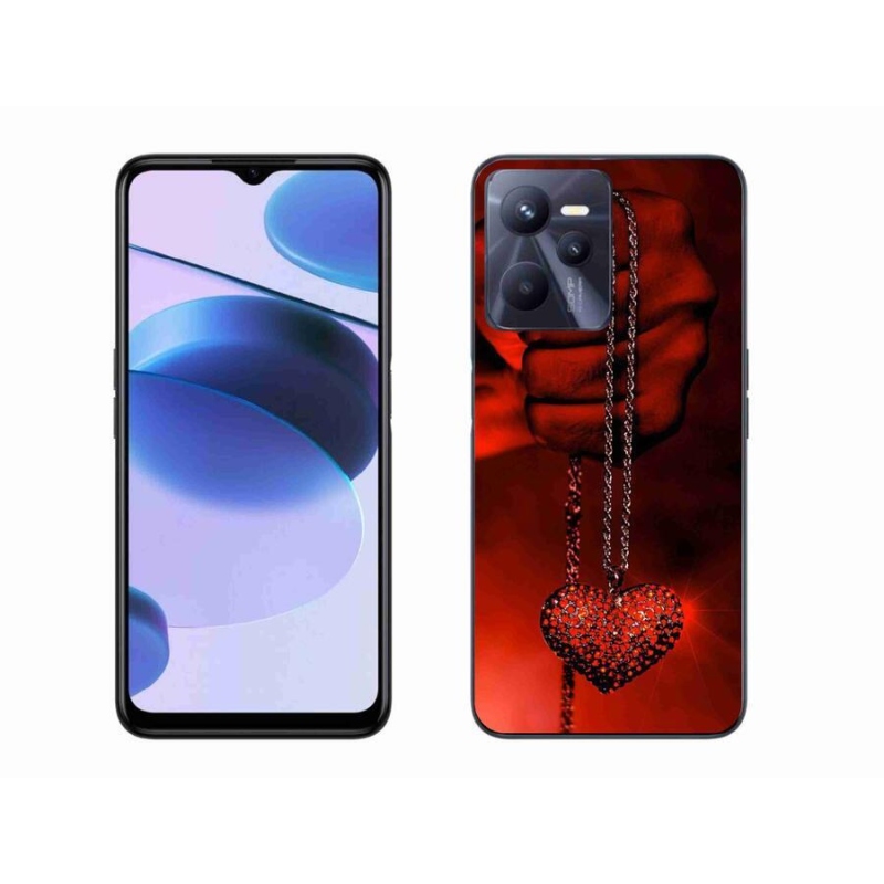 Gél borítás mmCase mobilhoz Realme C35 - nyaklánc