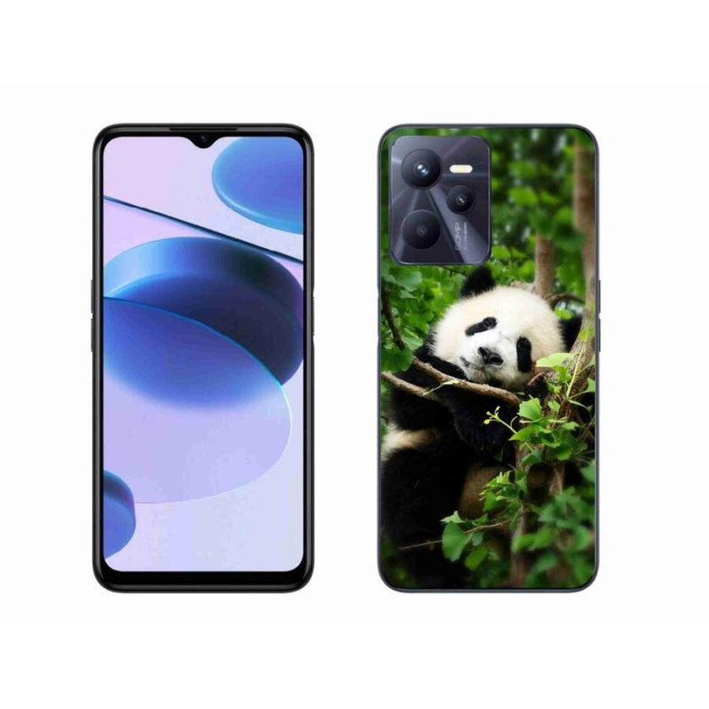 Gél borító mmCase mobilhoz Realme C35 - panda