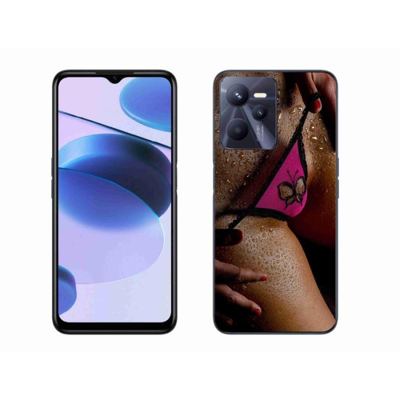 Gél borító mmCase mobilhoz Realme C35 - szexi nő