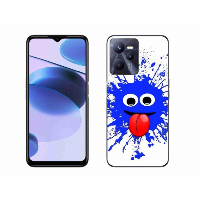 Zselés borító mmCase mobilhoz Realme C35 - szellem