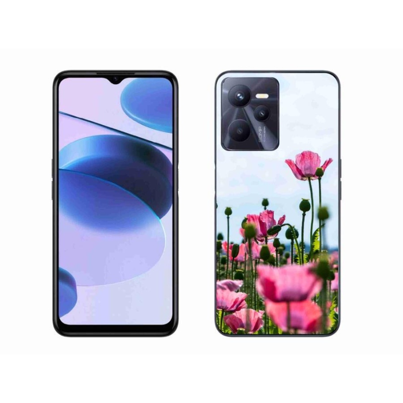 Zselés borító mmCase a Realme C35 készülékhez - mákos színű