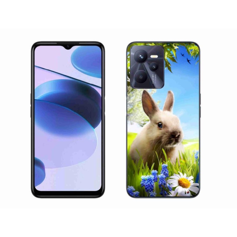 Gél borítás mmCase a Realme C35 készülékhez - nyuszi