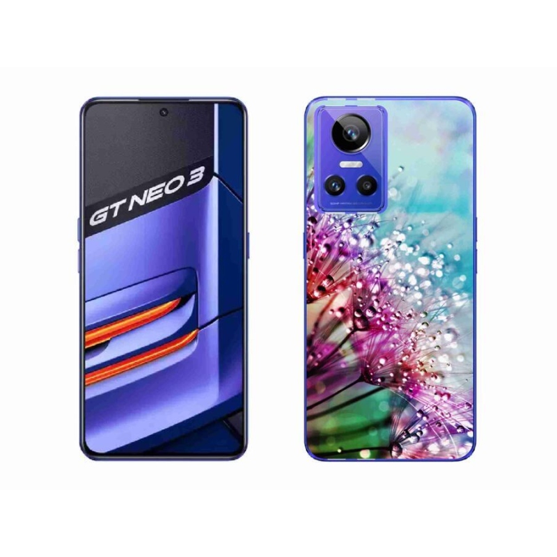 Gél borító mmCase mobilhoz Realme GT Neo 3 - színes virágok