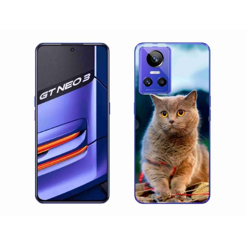 Gél védőhuzat mmCase mobilhoz Realme GT Neo 3 - brit kék 2