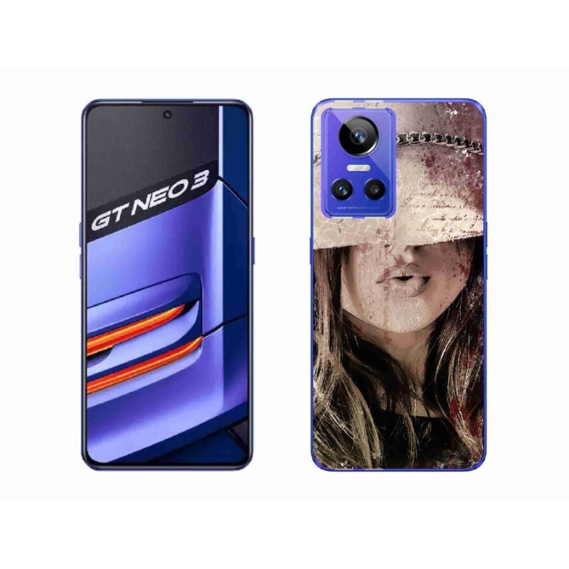 Gél borítás mmCase mobilhoz Realme GT Neo 3 - lány