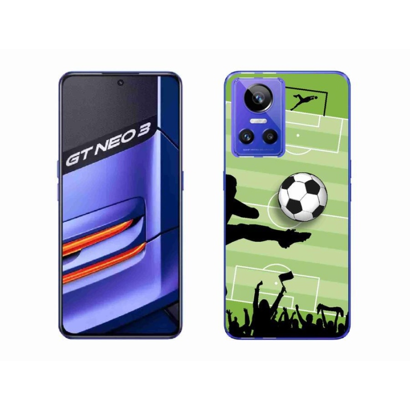 Gél borítás mmCase mobilhoz Realme GT Neo 3 - futball 3