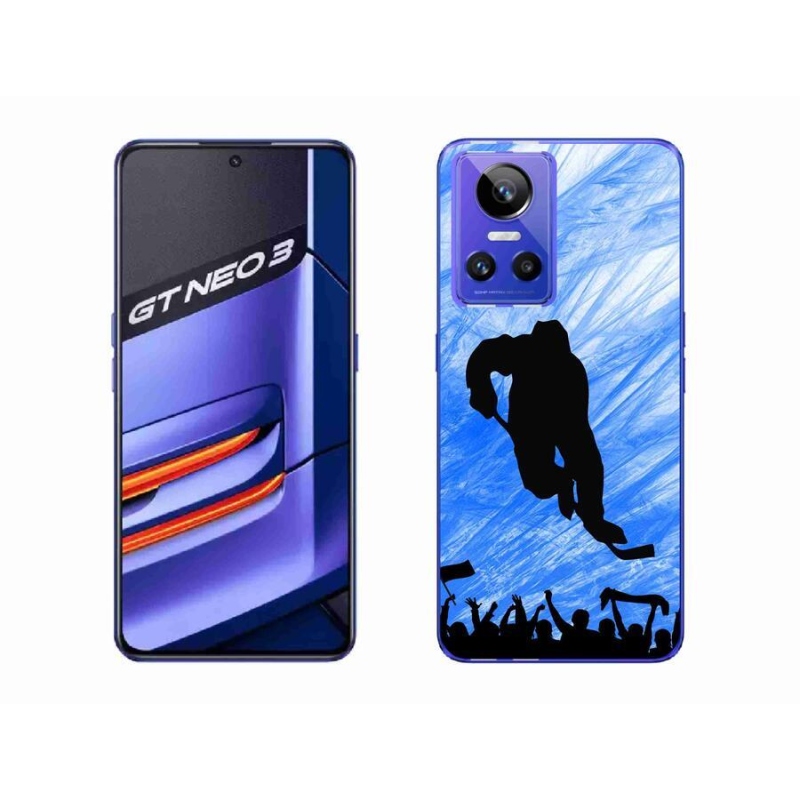 Gél borítás mmCase mobilhoz Realme GT Neo 3 - hokis játékos