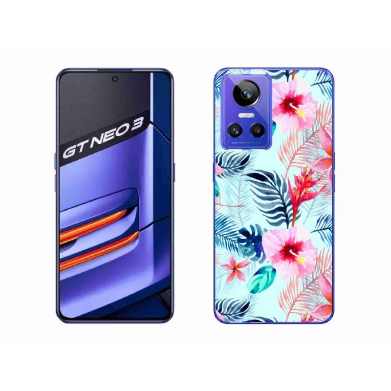 Gél borító mmCase mobilhoz Realme GT Neo 3 - virágok