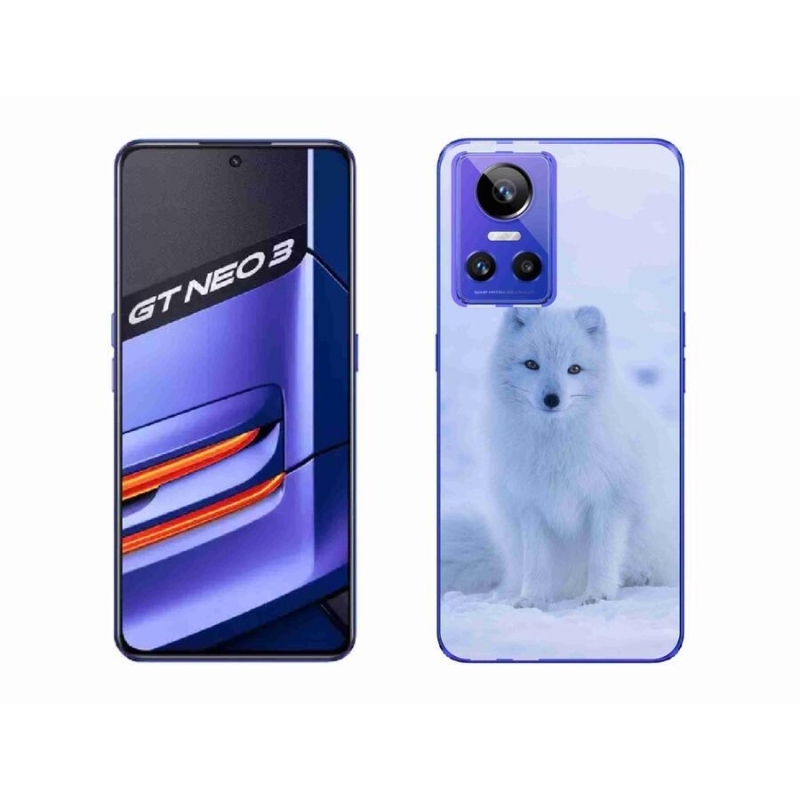 Gél borítás mmCase a Realme GT Neo 3 készülékhez - polár róka