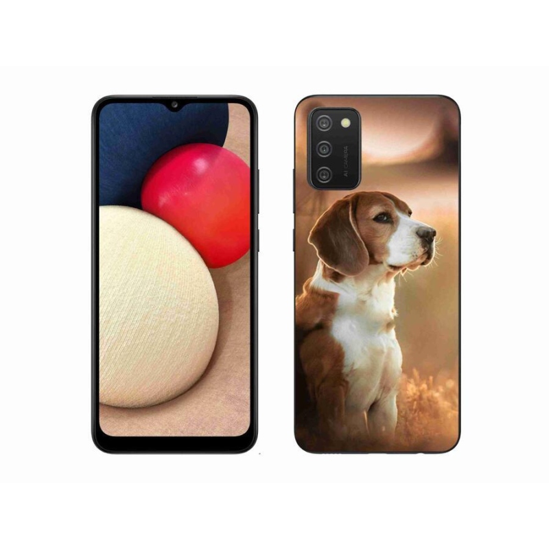 Zselés borítás mmCase Samsung Galaxy A02s (164.2x75.9x9.1mm) - bézs színű