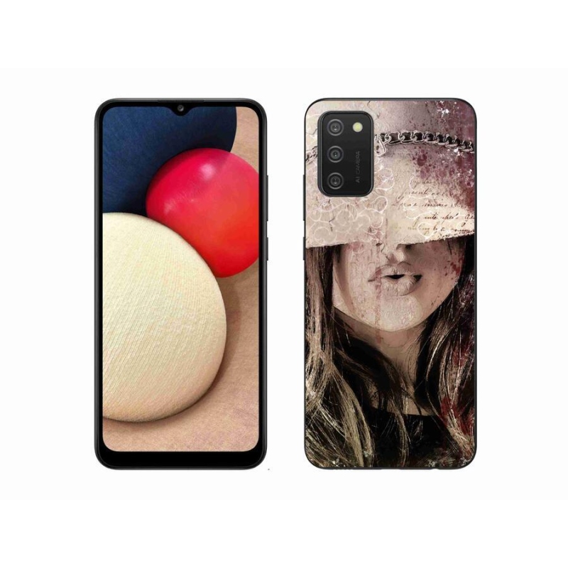 Zselés borító mmCase Samsung Galaxy A02s (164.2x75.9x9.1mm) - lány