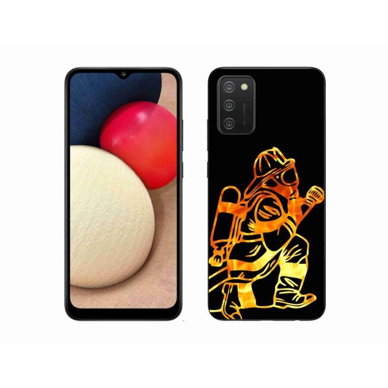 Zselés borítás mmCase Samsung Galaxy A02s (164.2x75.9x9.1mm) - tűzoltó 1