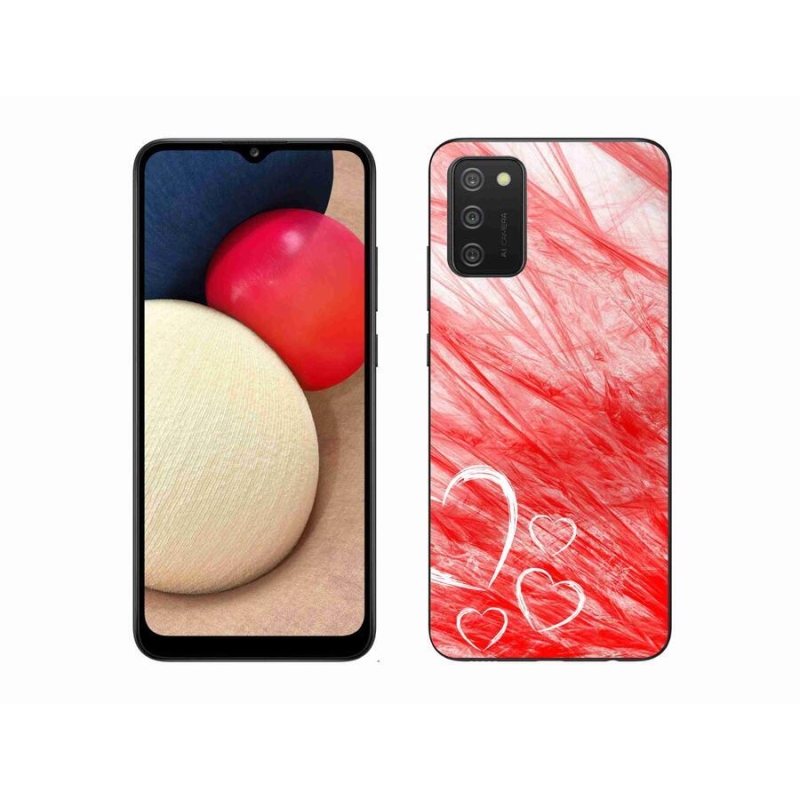 Gél védőburkolat mmCase Samsung Galaxy A02s (164.2x75.9x9.1mm) - szív