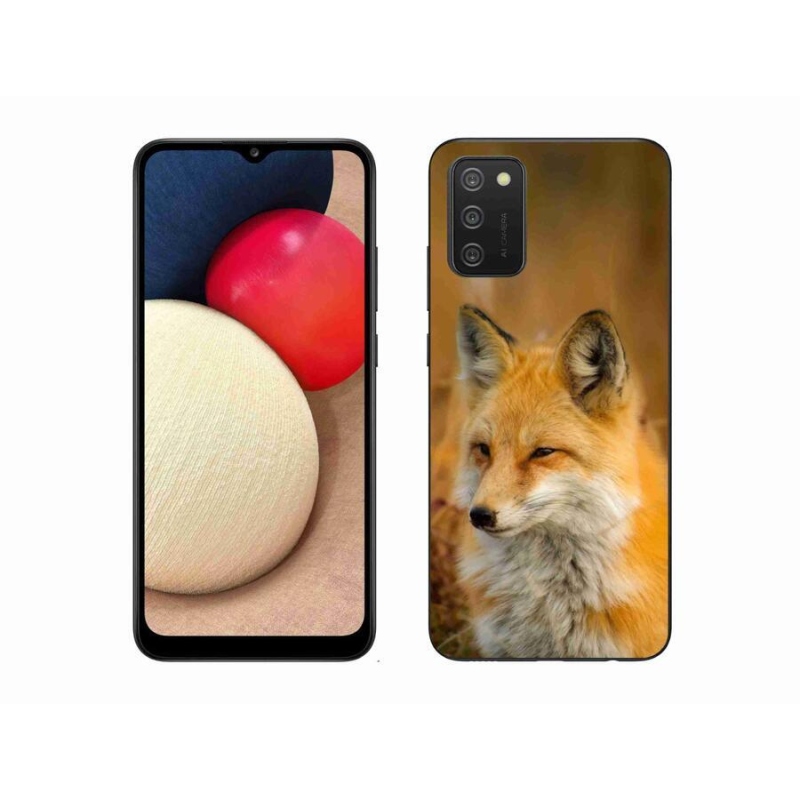 Zselés borítás mmCase Samsung Galaxy A02s (164.2x75.9x9.1mm) - róka