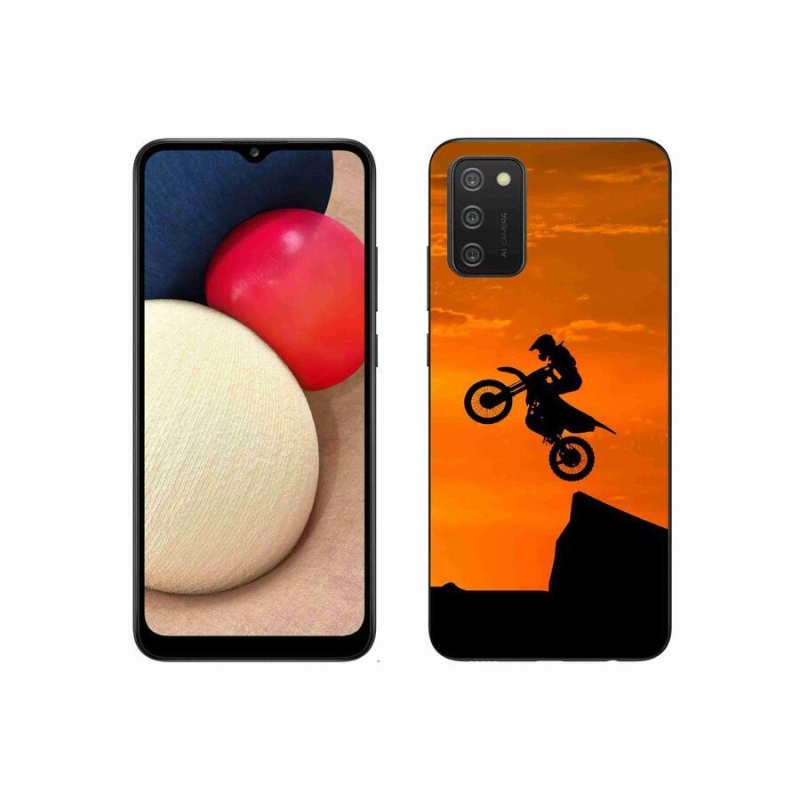 Zselés borítás mmCase Samsung Galaxy A02s (164.2x75.9x9.1mm) - motocross