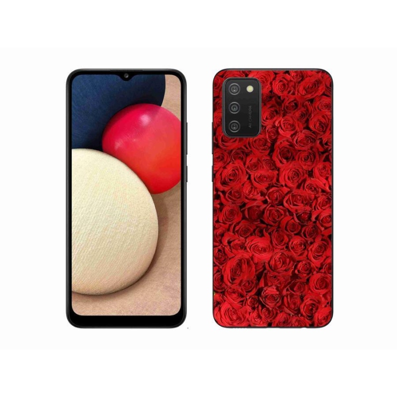 Zselés borítás mmCase mobiltelefonhoz Samsung Galaxy A02s (164.2x75.9x9.1mm) - rózsaszínű