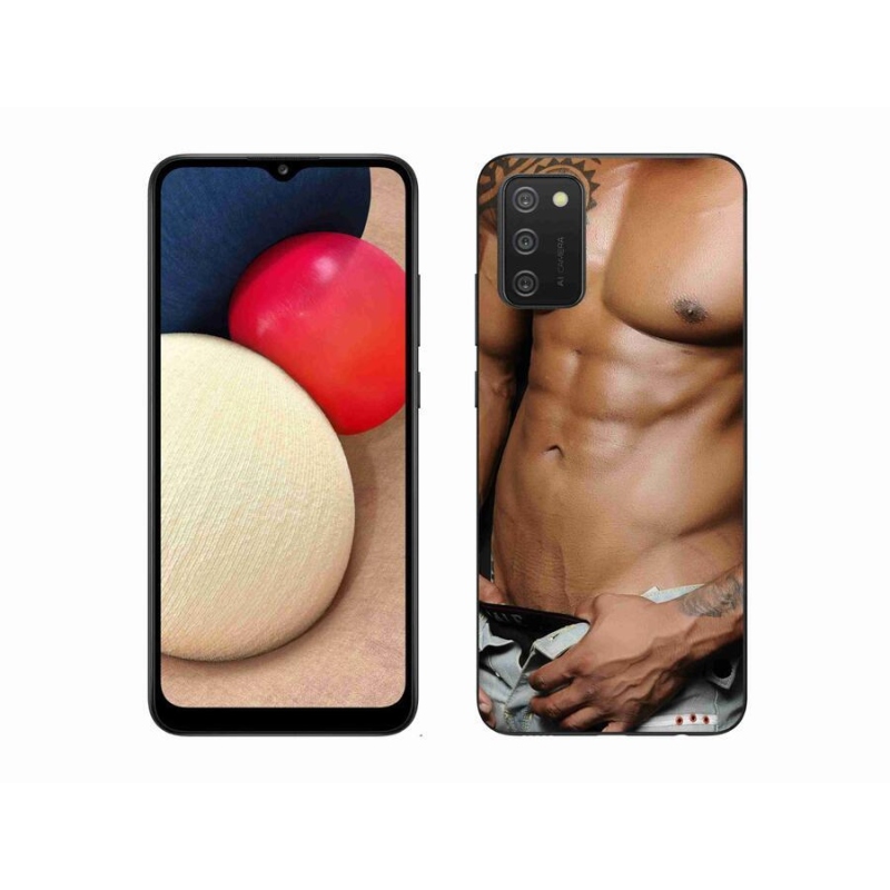 Gél borítás mmCase Samsung Galaxy A02s (164.2x75.9x9.1mm) - szexi férfi