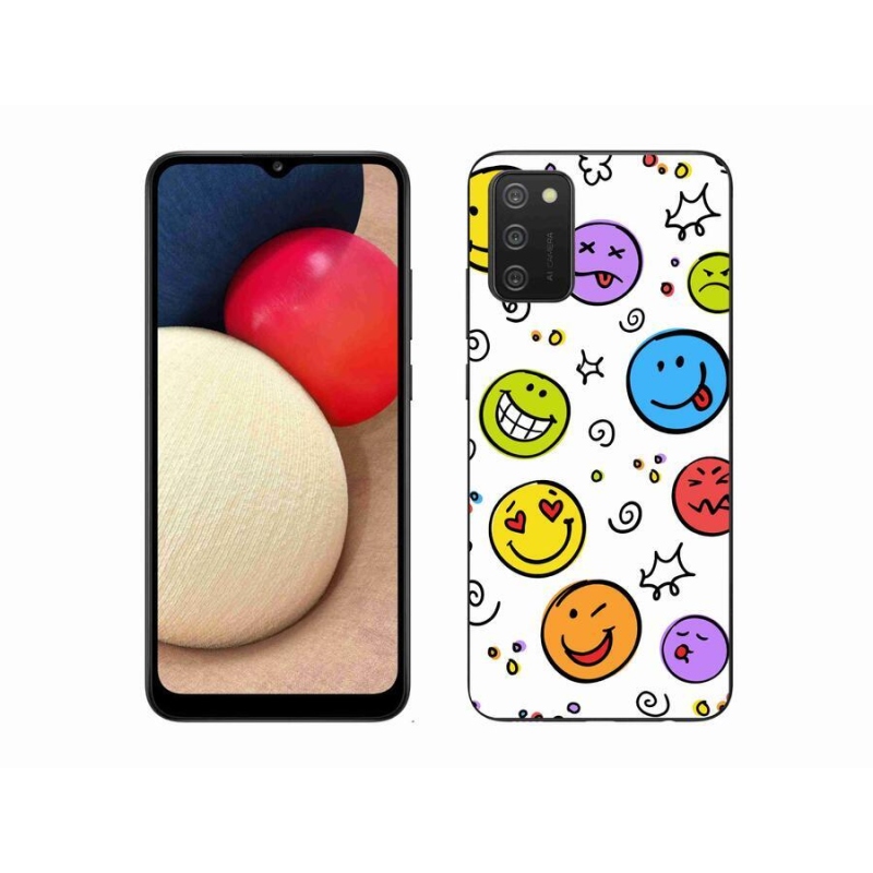Zselés borítás mmCase Samsung Galaxy A02s (164.2x75.9x9.1mm) - smiley-k