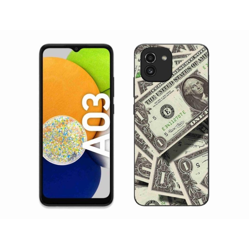Gél védőhuzat mmCase Samsung Galaxy A03 - US dollár