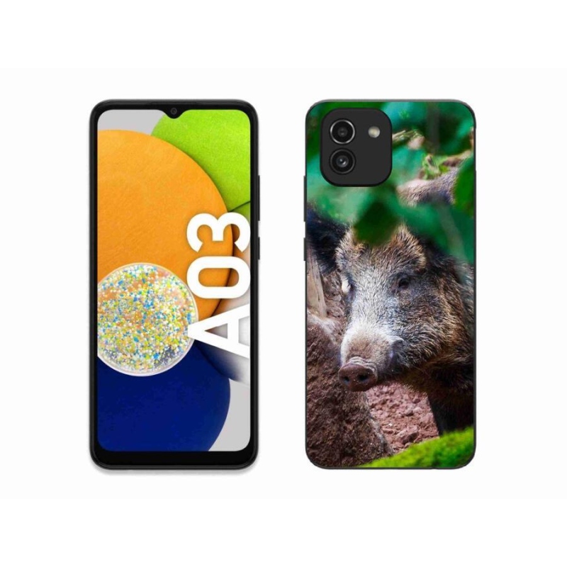 Gél borító mmCase Samsung Galaxy A03 - vaddisznóhoz