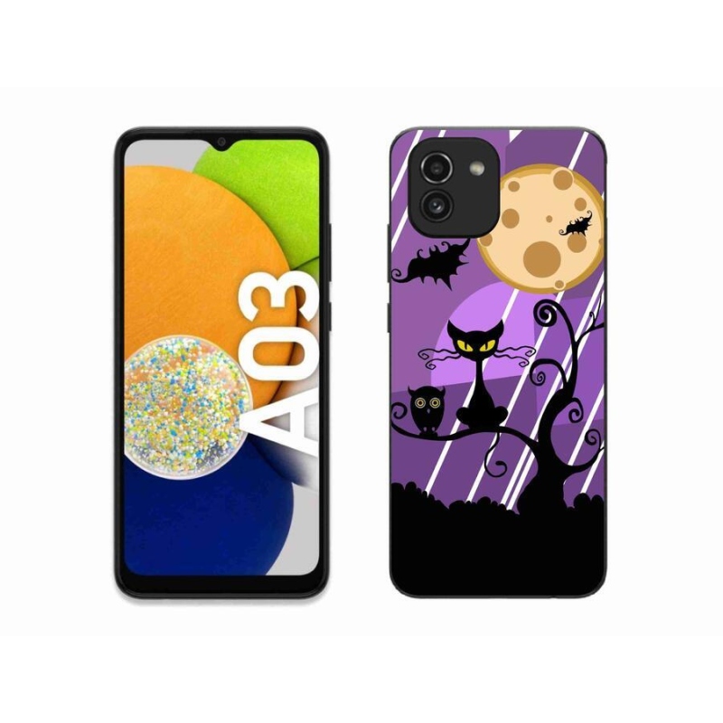 Gél borítás mmCase Samsung Galaxy A03 - halloween