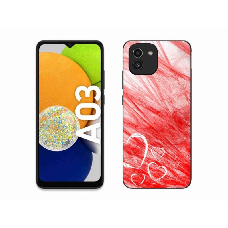 Zselés borítás mmCase Samsung Galaxy A03 - szív