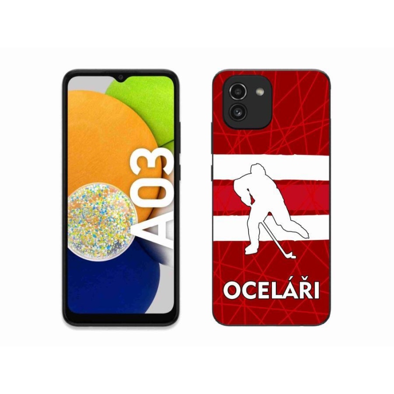 Zselés borítás mmCase Samsung Galaxy A03 - Acélszínűek
