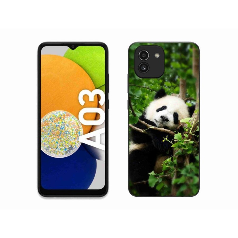 Zselés borítás mmCase Samsung Galaxy A03 - panda