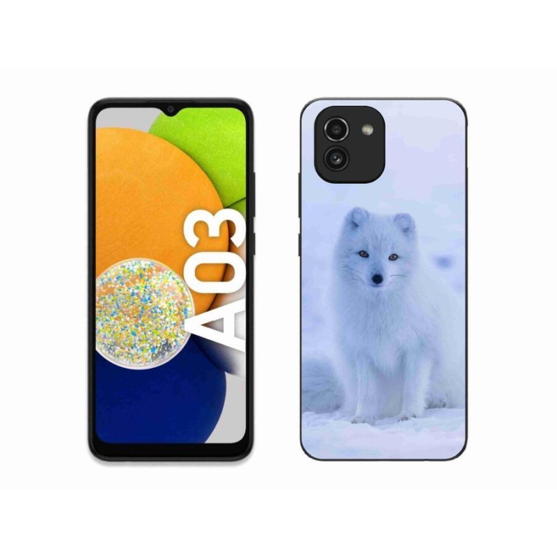 Zselés borítás mmCase Samsung Galaxy A03 - polár róka