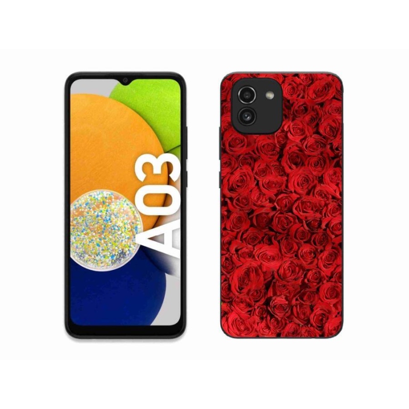 Gél borítás mmCase Samsung Galaxy A03 - rózsaszínű