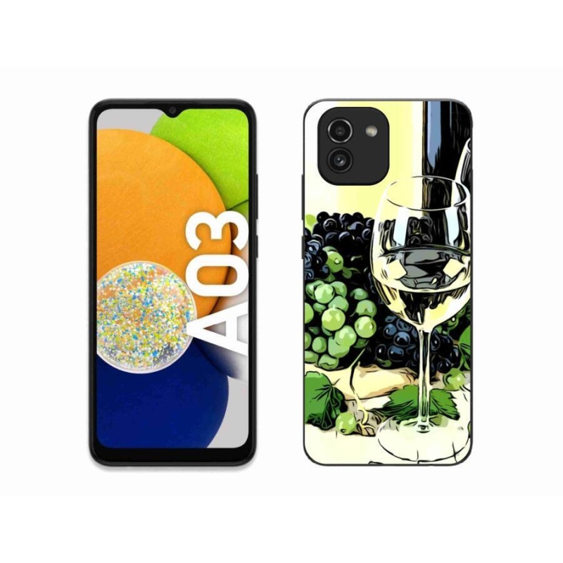 Gél borítás mmCase Samsung Galaxy A03 - pohár borhoz