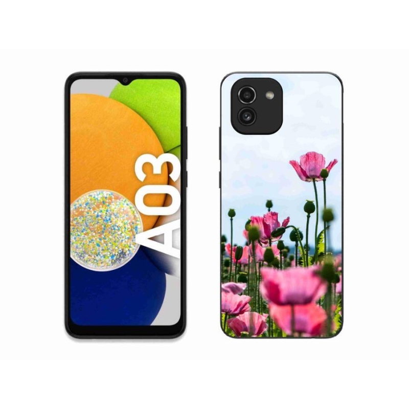 Zselés borítás mmCase Samsung Galaxy A03 - mákos színű tok