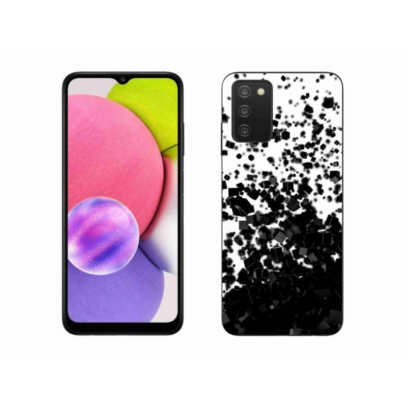 Zselés borítás mmCase Samsung Galaxy A03s (166.6 x 75.9 x 9.1) - absztrakt minta 1