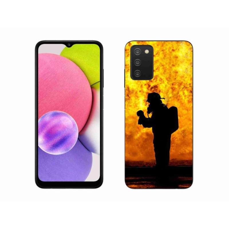 Zselés borítás mmCase Samsung Galaxy A03s (166.6 x 75.9 x 9.1) - tűzoltó
