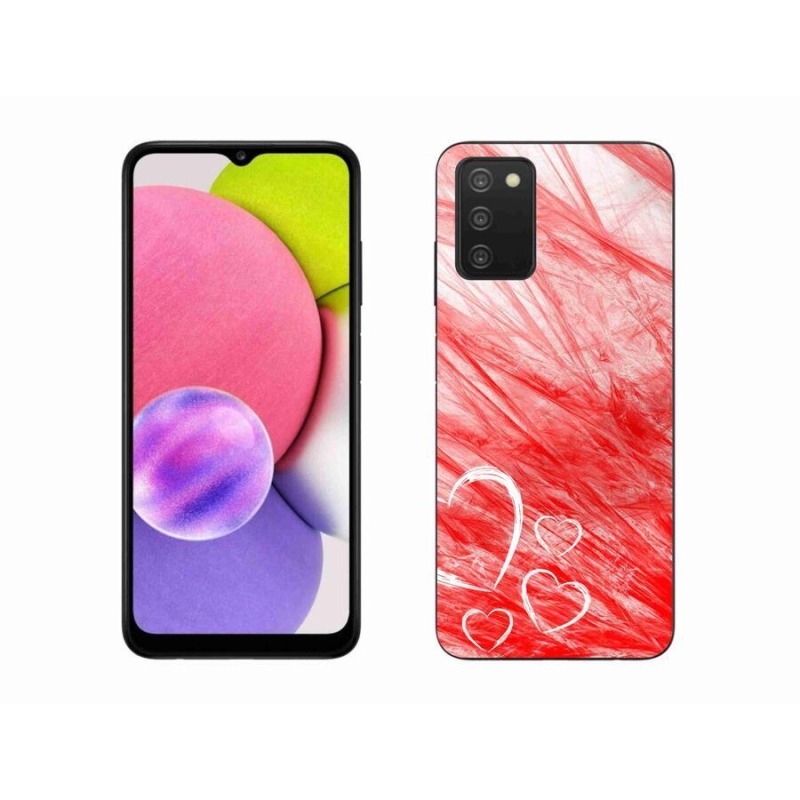 Zselés borítás mmCase Samsung Galaxy A03s (166.6 x 75.9 x 9.1) - szív