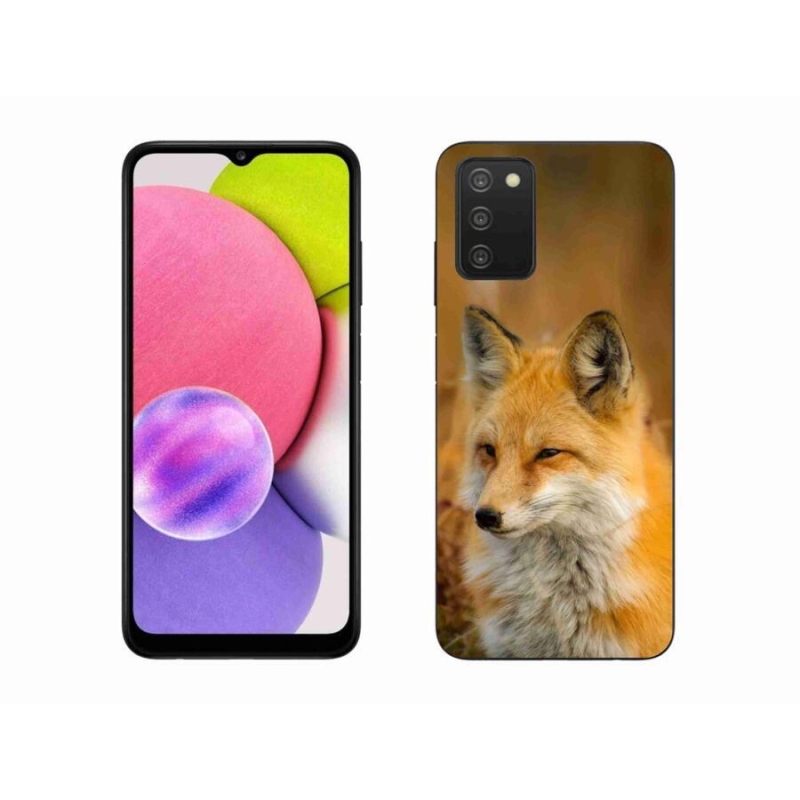 Zselés borítás mmCase Samsung Galaxy A03s (166.6 x 75.9 x 9.1) - róka