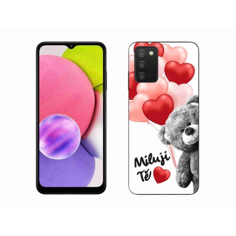 Gél borító mmCase Samsung Galaxy A03s (166.6 x 75.9 x 9.1) - I love you