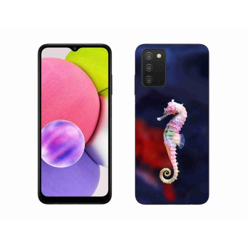 Zselés borítás mmCase Samsung Galaxy A03s (166.6 x 75.9 x 9.1) - csikóhalakhoz