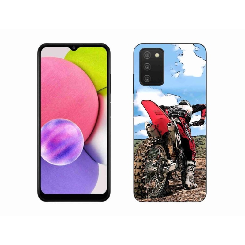 Zselés borítás mmCase Samsung Galaxy A03s (166.6 x 75.9 x 9.1) - moto