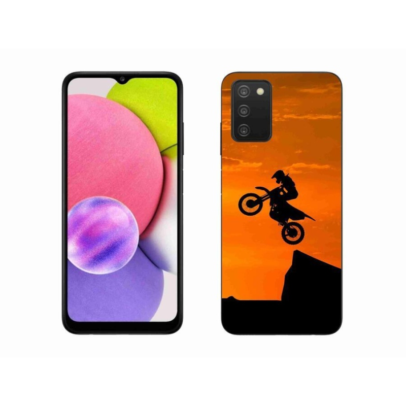 Zselés borítás mmCase Samsung Galaxy A03s (166.6 x 75.9 x 9.1) - motocross
