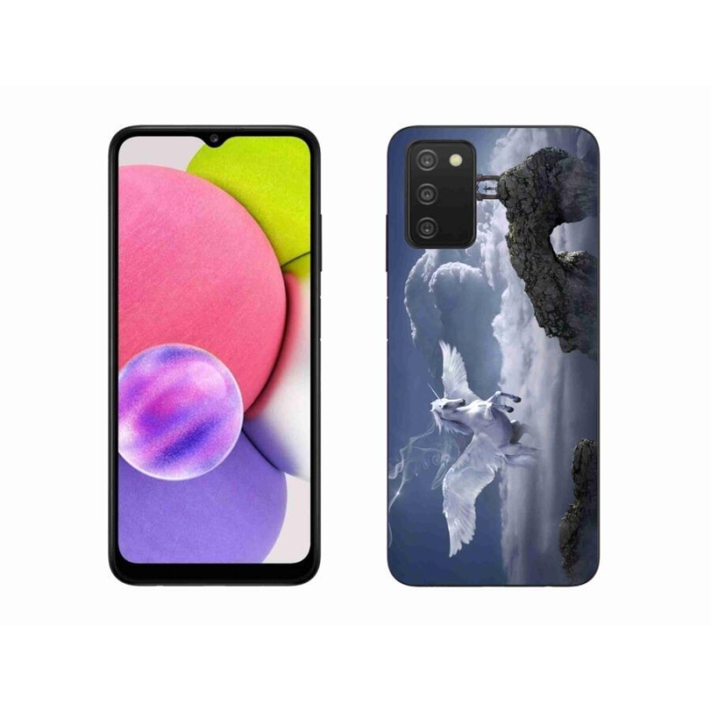 Gél borító mmCase Samsung Galaxy A03s (166.6 x 75.9 x 9.1) - pegazus