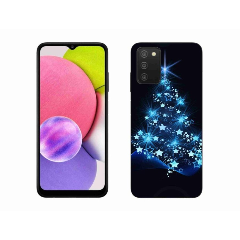 Gél borítás mmCase Samsung Galaxy A03s (166.6 x 75.9 x 9.1) - Karácsonyfa