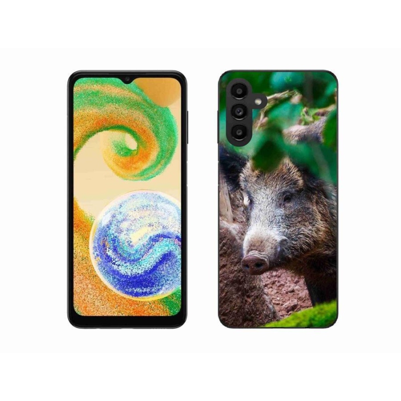 Gél borítás mmCase mobiltelefonhoz Samsung Galaxy A04s (164.7x76.7x9.1mm) - vaddisznó