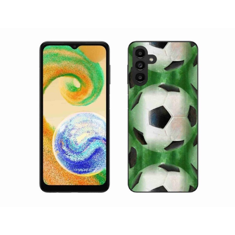 Gél borítás mmCase mobiltelefonhoz Samsung Galaxy A04s (164.7x76.7x9.1mm) - focilabda
