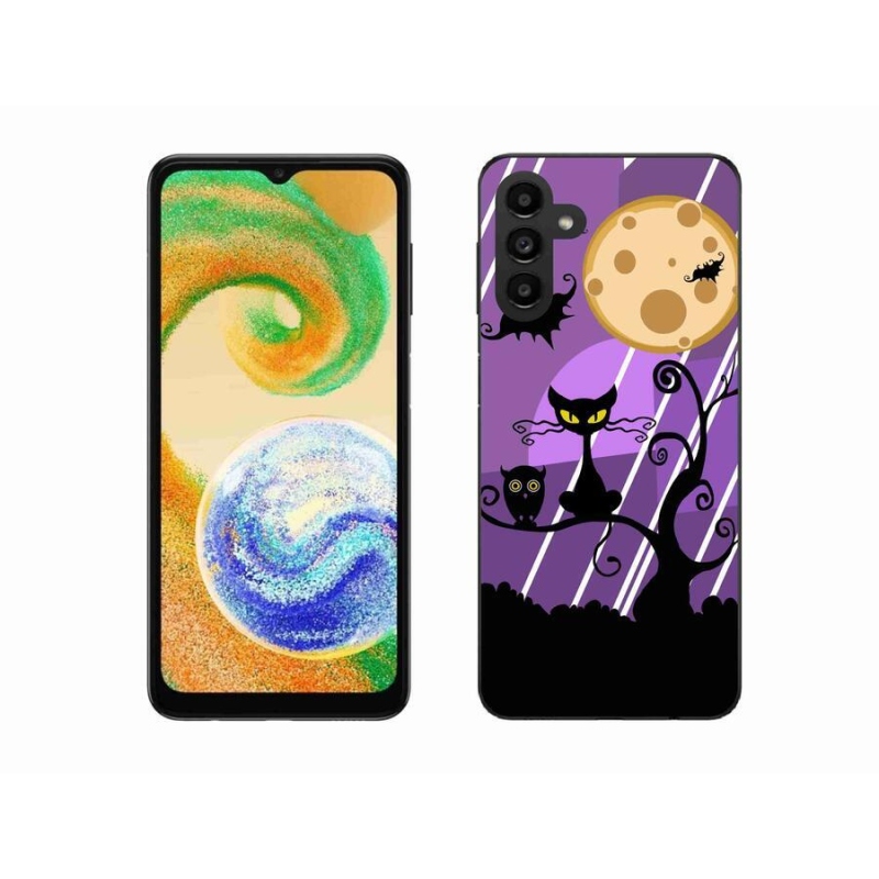 Gél borító mmCase mobiltelefonhoz Samsung Galaxy A04s (164.7x76.7x9.1mm) - halloween