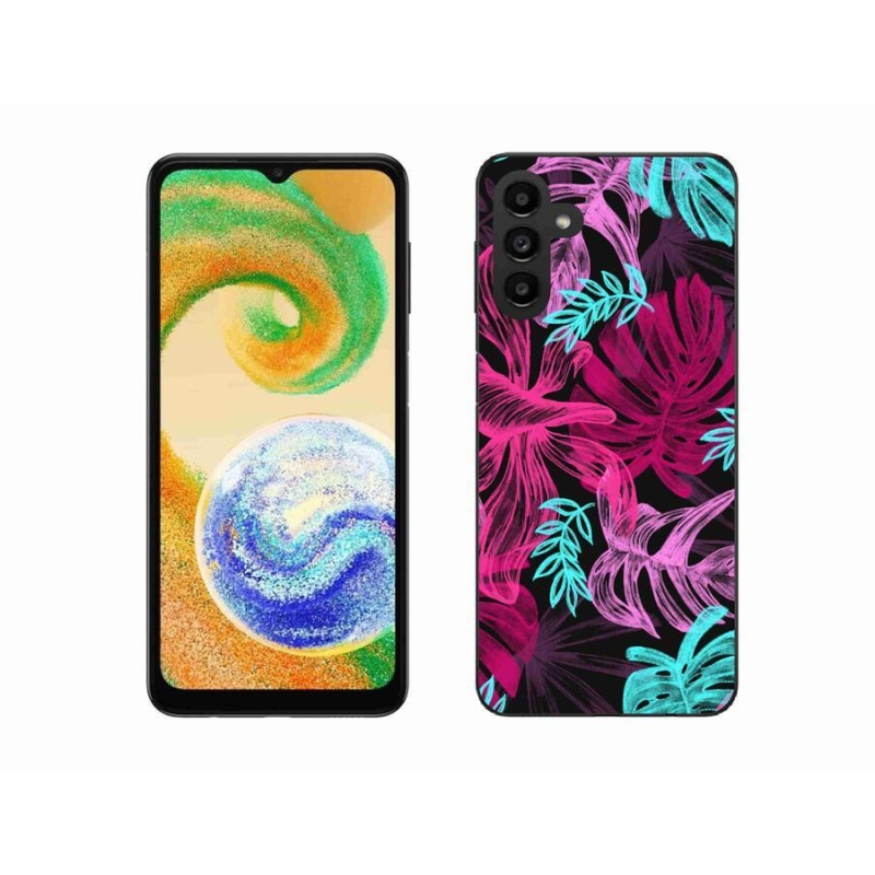 Gél borító mmCase mobiltelefonhoz Samsung Galaxy A04s (164.7x76.7x9.1mm) - virágok 1