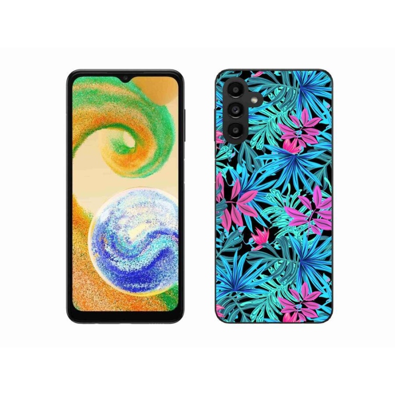 Zselés borítás mmCase mobiltelefonhoz Samsung Galaxy A04s (164.7x76.7x9.1mm) - virágok 3