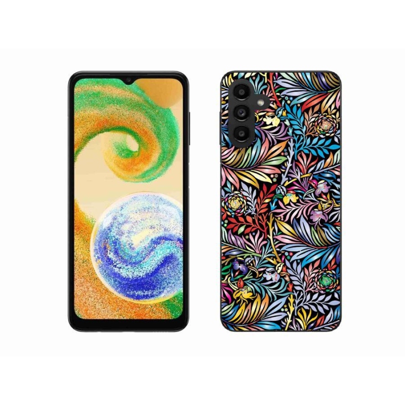 Gél borító mmCase mobiltelefonhoz Samsung Galaxy A04s (164.7x76.7x9.1mm) - virágok 5